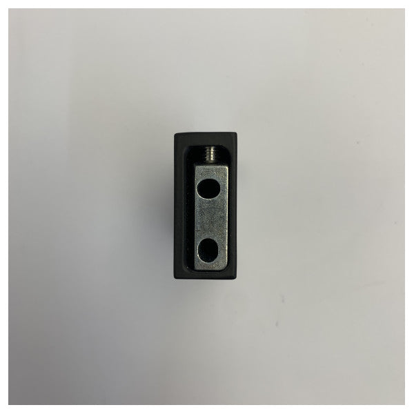 Gessi 20912-099 Gancio porta-corda da parete rettangolare nero opaco 