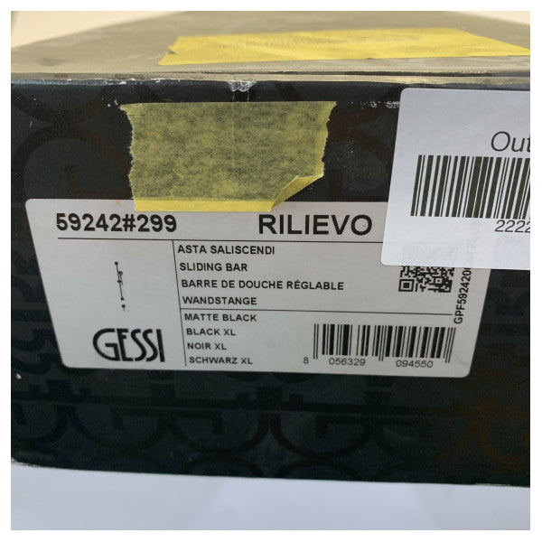 Gessi 59242-299 Luxury Marine Duş Rayı - Yüksek Kaliteli Yat Banyo Aksesuarı 