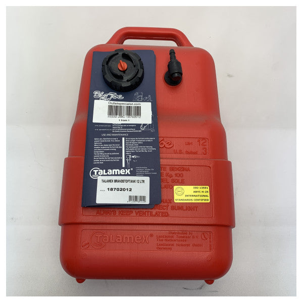 TALAMEEX Outboard Motor Kraftstoff Tank 12L rot - 18702012