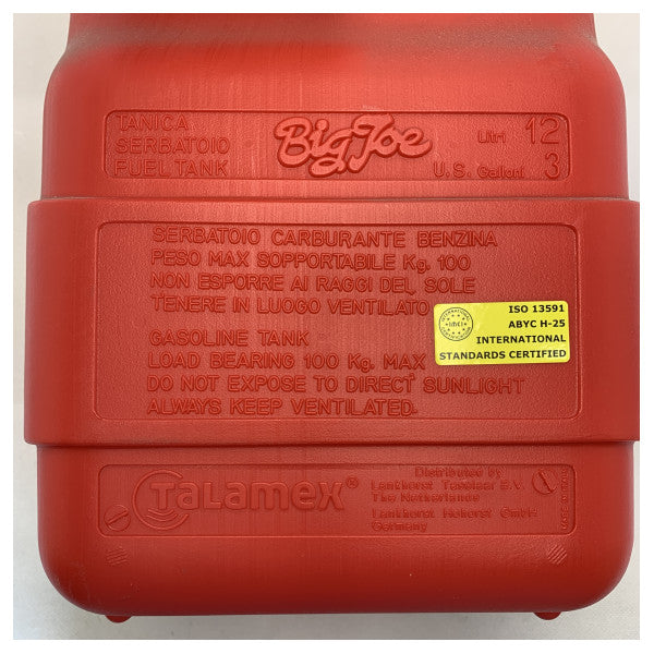 TALAMEEX Outboard Motor Kraftstoff Tank 12L rot - 18702012