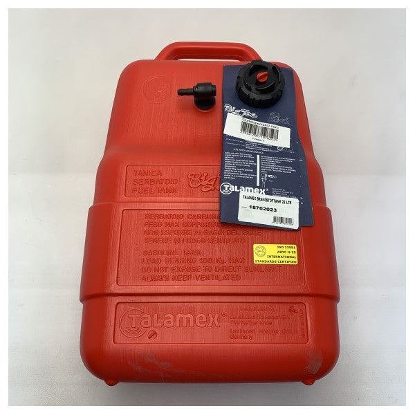 TALAMEX Outboard Motor Tank Tank 22L rot - 18702023