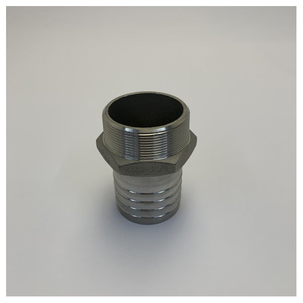 Adapter til han-slangehagespids i rustfrit stål 4408-21-2 Yacht Hardware 