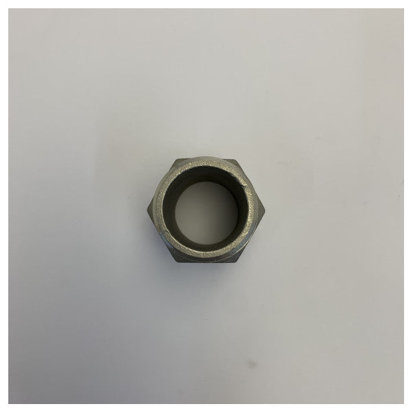 Rustfrit stål 1 1/4 tommer rørfitting 4408 PN16-6803 - marint yachtbeslag 
