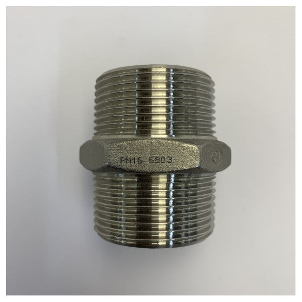 Rustfrit stål 1 1/4 tommer rørfitting 4408 PN16-6803 - marint yachtbeslag 