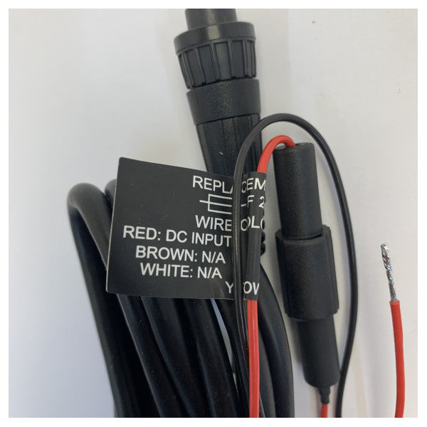 Garmin Marine Electrical Cable mit Inline-Sicherungshalter-Ersatzsicherungsbaugruppe 