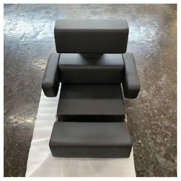 Besenzoni P240 Dragon Fly Black Coated Marine Pilot Seat - 85020251-40 - BES0871 
