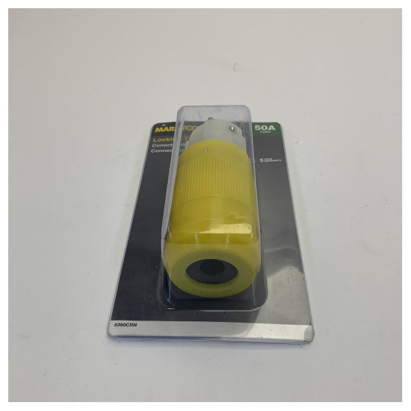 Marinco Shore Power Connector 50A - Dreipolige Landstromanschlussdose - 50A 