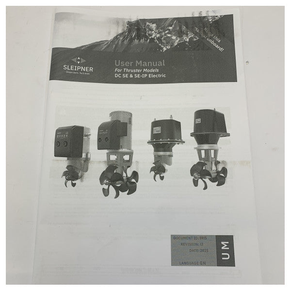 Sleipner Side-Power SE40 marine bovpropel motor - 12V tunnellys 