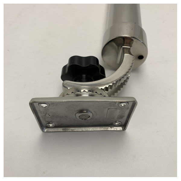 Nautinox rustfrit stål justerbar stangholder til både 2179/R 