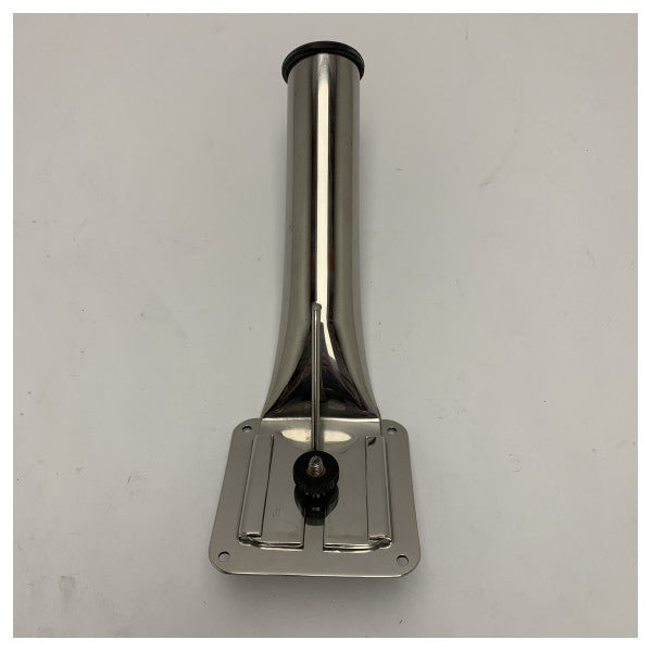 Nautinox 2085 Rustfrit Stål D50 mm Stangholder 