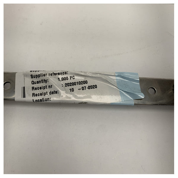 Stainless steel foldable marine 3-steps boarding ladder - 875000 