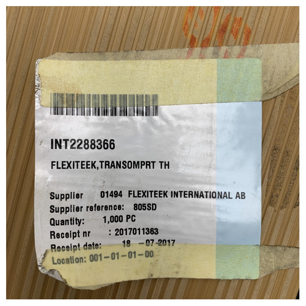 Quicksilver Activ 805 Sun Deck Port Side Transom Flexiteak Teak Kit - AMP305-1021