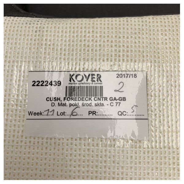 وسادة أمامية قابلة للطي Uttern C77 رمادية مضادة للماء أصلية - 2222439 