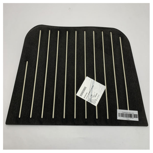 مجموعة غطاء منصة السباحة من خشب الساج لليخت Quicksilver 675 Pilothouse Explorer باللون الأسود - 2307069 