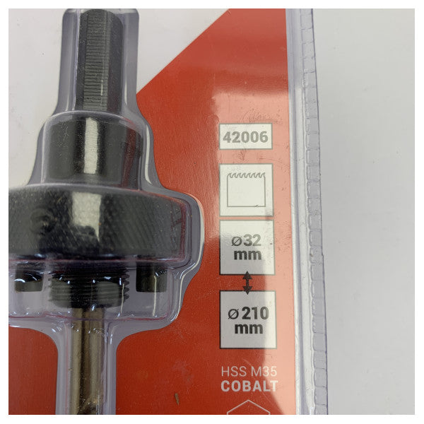 Erko Standard Hole Saw Arbor għall-Bits tat-Tħaffir 32-110mm Part 42006 