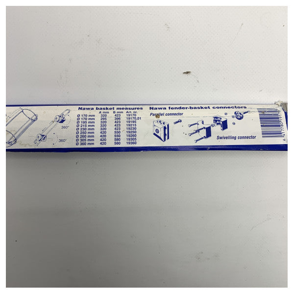 Nawa Edelstahl Fender Korb 170 mm - 19170