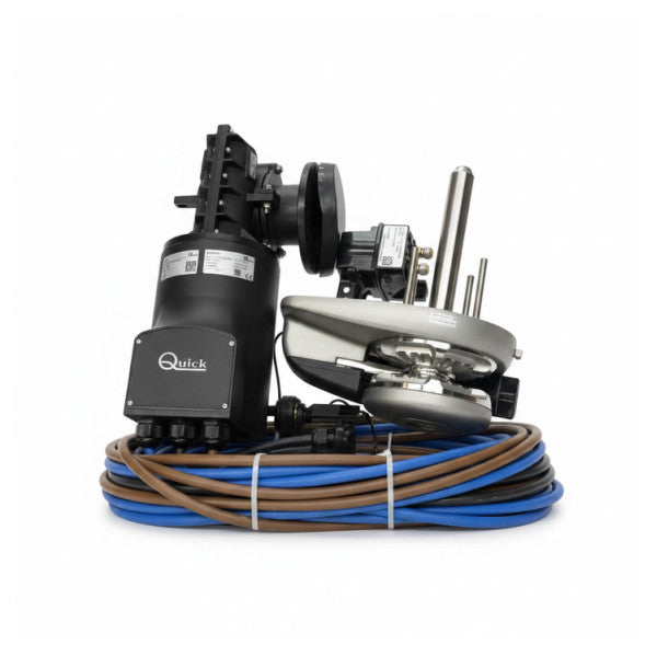 Quick Aleph Vertikale Ankerwinde 1000W 12V für 10mm-Kette - Marine-Ankerwinde 