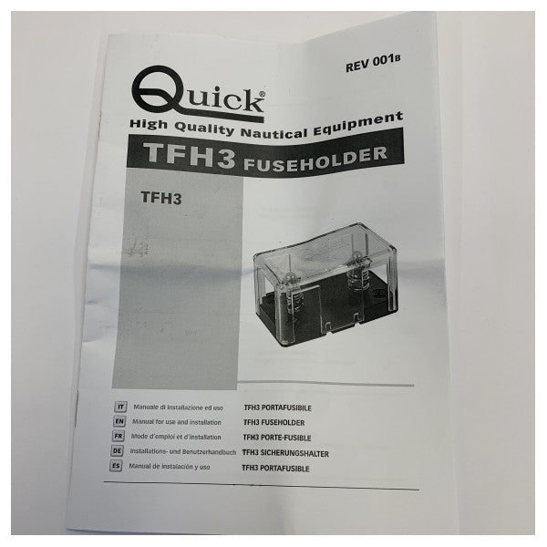 Schneller THF3-ANL-Sicherungshalter mit transparentem Deckel 350 Ampere 