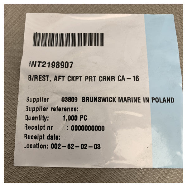 Quicksilver 645 rund Cockpit Rückenlehne achtern Sitzkissen - 2198907