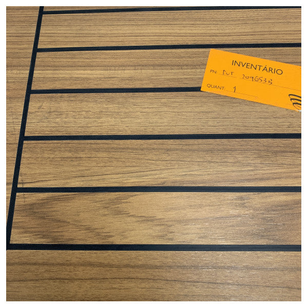 Uttern T57 Walk Thru Teak para proa - 2093653B 