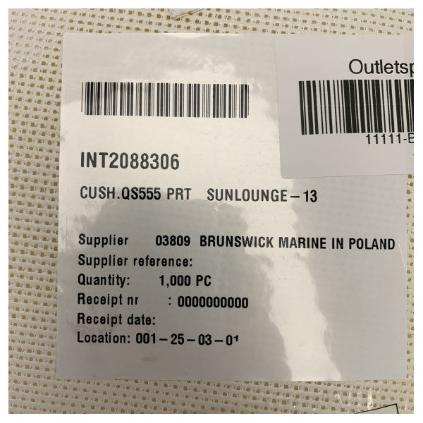 Cuscino per prendisole Quicksilver Activ 555 Portside - 2088306 