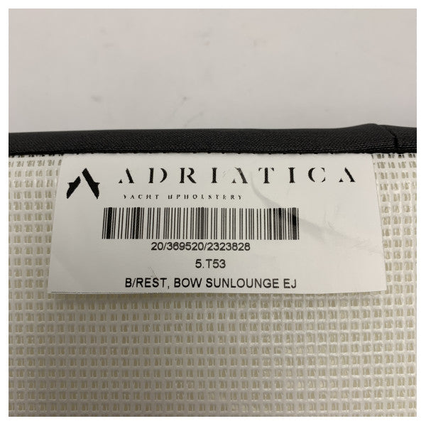 Uttern T53 Sunlounge Rückenlehne Sitzkissen anthrazit - 2323828 