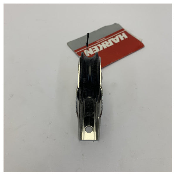 Harken 44mm Bloco de adriça em aço inoxidável - Ferragens para iate - 1986 