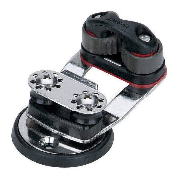 Harken 462 Micro въртяща се основа на кам-блок с 16 mm ролки 