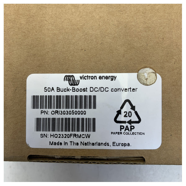Victron Orion XS 12\/12-50A DC-DC batterispændingsomformer - ORI303050000 
