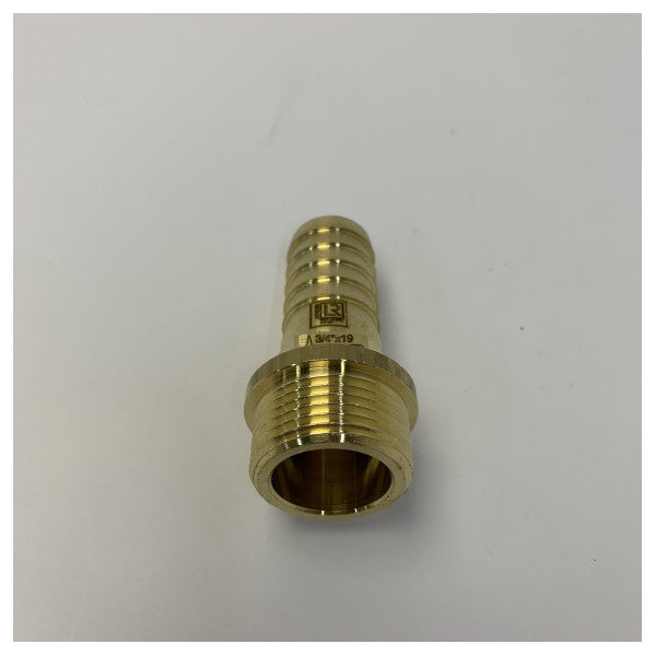 KONIK 3/4inch x 19mm CR messing slangehalskobling - maritim yachtutstyr 7156E 