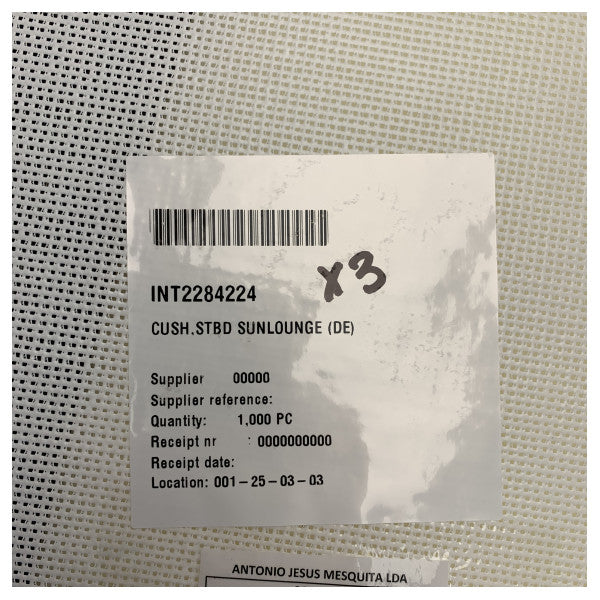 Quicksilver 555 Kabinenkissen für die Steuerbordseite Sonnenliege Beige - 2284224 