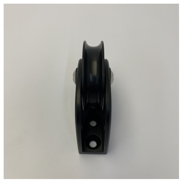 Harken 1990 Poulie simple à base de mât fixe 75 mm noire 
