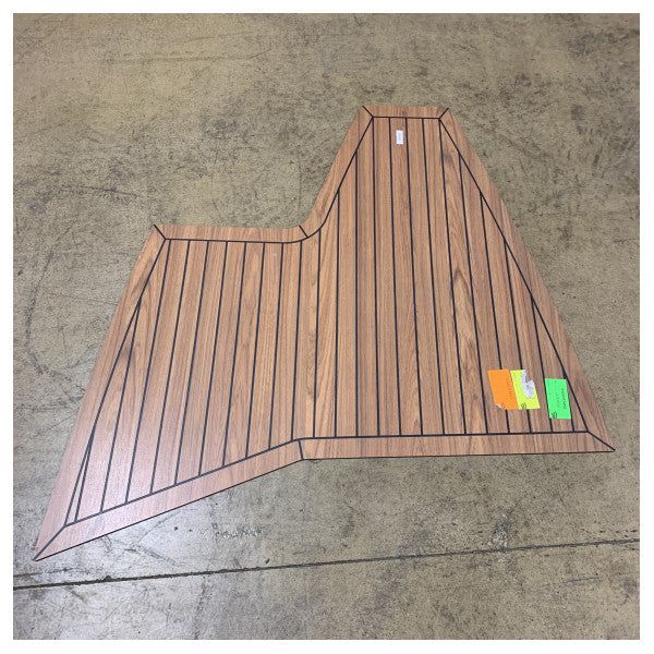 Uttern S49/51 Forward Cockpit Teak Laminierter Boden Kit - 2085266B 