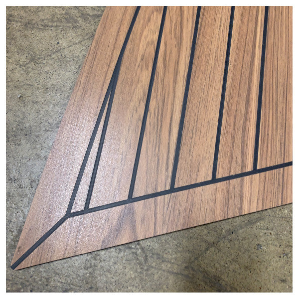 Uttern S49/51 Forward Cockpit Teak Laminierter Boden Kit - 2085266B 