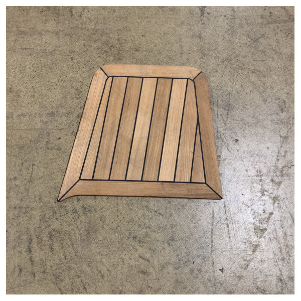 Högkvalitativ teakdäck för Quicksilver-båtar 