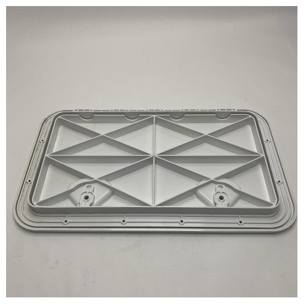 Nuova Rade White Marine Access Hatch 61 x 35 cm - Waterproof Access Hatch
