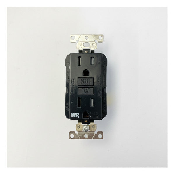 Leviton G5262-WTE 15A 125V Ανθεκτική στις καιρικές συνθήκες και σε παραβίαση υποδοχή GFCI 