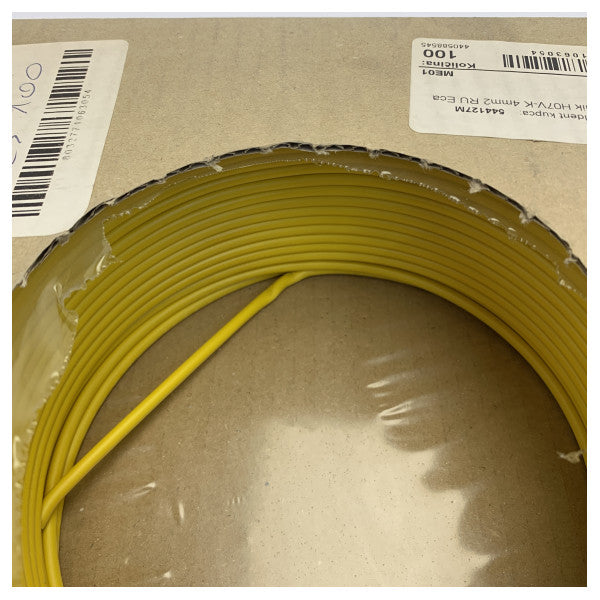 VODNIK H07V-K 4 mm² Amarillo 100m 
