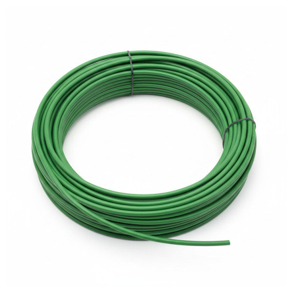 H07V-K 4mm2 enkelleder fleksibel elektrisk kabel - grøn 100 m 