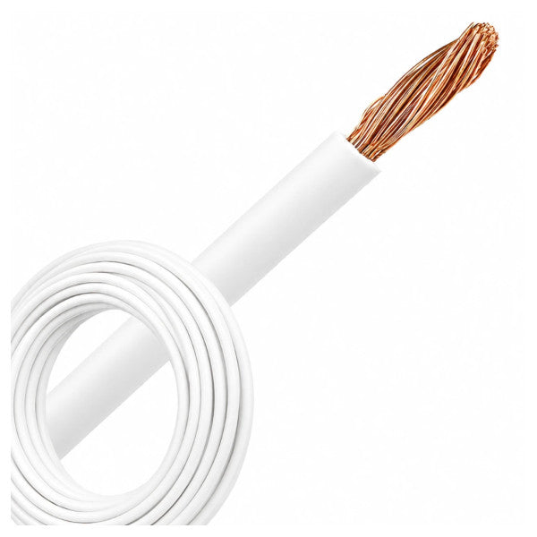 Kejbil tal-Konduttur H07V-K 6 mm2 Marine Grade Abjad 100m 