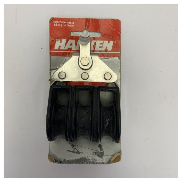 Harken Triple Block - 38 mm Bloco Bullet para Iate Hardware 129 - 097653003342 