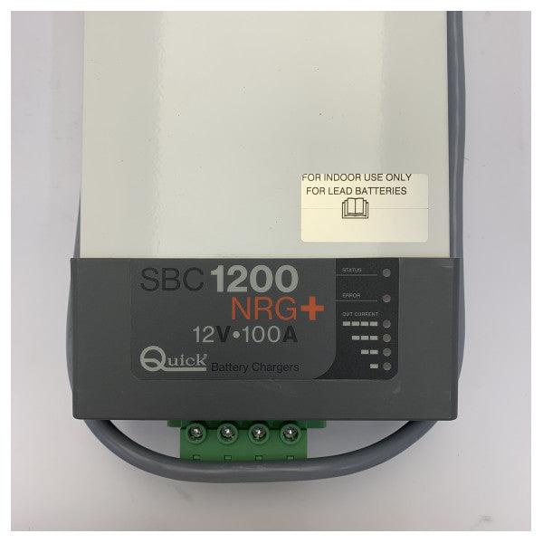 Quick SBC 1200 NRG+ Battery Charger 12V 100A Li-Ion- AGM - Lead 