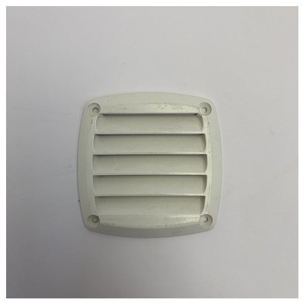 Osculati 53.273.27 Ventilação de ar com grelha 85x85mm Nylon branco Ventilador náutico para iate 
