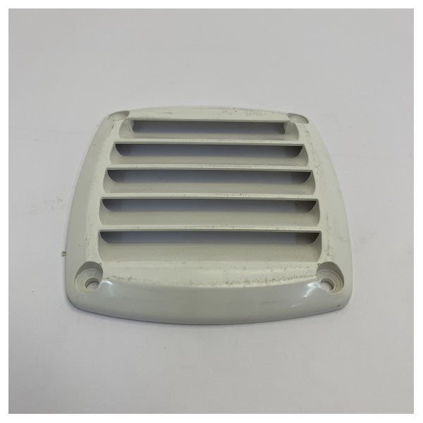 Osculati 53.273.27 Ventilação de ar com grelha 85x85mm Nylon branco Ventilador náutico para iate 