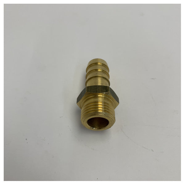 Conector de manguera marina 1/2 pulgadas NPT a espiga de 16 mm - conector recto de tubería 1095931 
