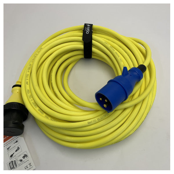 Ratio Electric Marine Kıyı Gücü Kablosu - 2822B Sarı 