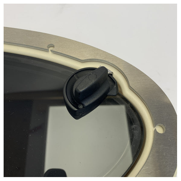 Rutgerson Oval Chrome Power Porthole Window for Yachts - 446641M