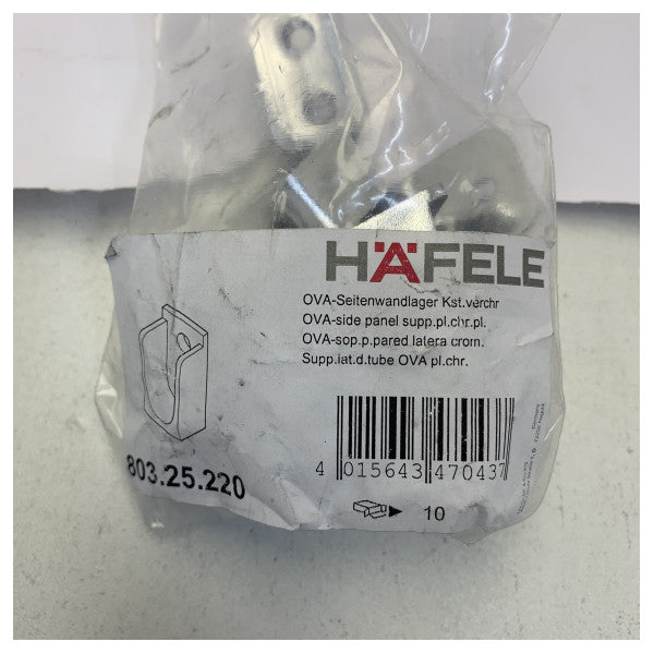 Hafele 803.25.220 U-fäste stöd marin kvalitet yachtbeslag 