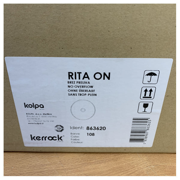 Kerrock Rita-On 108/bp maritim vask til yacht og båd - 863620 E6 
