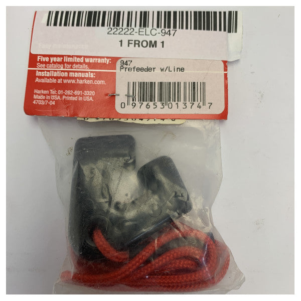 Prealimentador de vela Harken con cabo - Pieza 947 - Herrajes para yates 